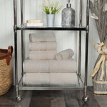 6-Piece Cotton Plush Towel Set - Atlas