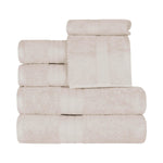 6-Piece Cotton Plush Towel Set - Atlas
