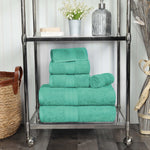 6-Piece Cotton Plush Towel Set - Atlas