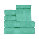 6-Piece Cotton Plush Towel Set - Atlas