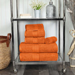 6-Piece Cotton Plush Towel Set - Atlas