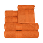 6-Piece Cotton Plush Towel Set - Atlas
