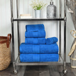 6-Piece Cotton Plush Towel Set - Atlas