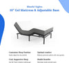 E3 King Adjustable Bed Base Frame with 10