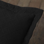 Lightweight Cotton Matelassé Bedspread Set 3-Piece Basketweave Jacquard