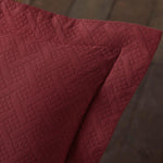 Lightweight Cotton Matelassé Bedspread Set 3-Piece Basketweave Jacquard