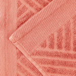 6 Piece Egyptian Cotton Basketweave Towel Set
