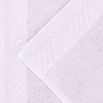 6 Piece Egyptian Cotton Basketweave Towel Set