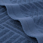 3-Piece Egyptian Cotton Basketweave Towel Set