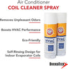 Biodegradable HVAC and Air Conditioner Coil Cleaner Foam Aerosol Spray, No Rinse, 19 Fl. Oz, AHCC-19 by