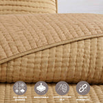 Superior Bella 100% Silk Luxury Premium All-Season Handmade Quilt Set