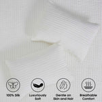 Superior Bella 100% Silk Luxury Premium All-Season Handmade Quilt Set