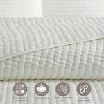 Superior Bella 100% Silk Luxury Premium All-Season Handmade Quilt Set