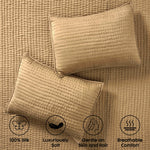 Superior Bella 100% Silk Luxury Premium All-Season Handmade Quilt Set