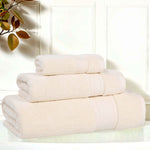 Superior Belmont Zero Twist Cotton Medium Weight 3 Piece Towel Set