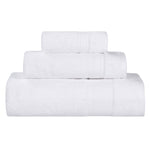 Superior Belmont Zero Twist Cotton Medium Weight 3 Piece Towel Set