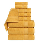 Superior Belmont Zero Twist Cotton Medium Weight 9 Piece Towel Set