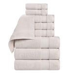 Superior Belmont Zero Twist Cotton Medium Weight 9 Piece Towel Set