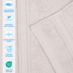 Superior Belmont Zero Twist Cotton Medium Weight 12 Piece Towel Set