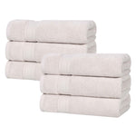 Zero Twist Cotton Hand Towels 6-Piece Belmont Collection
