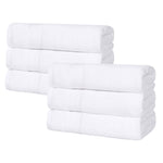Zero Twist Cotton Hand Towels 6-Piece Belmont Collection
