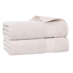 Superior Belmont Zero Twist Cotton Medium Weight Bath Sheets, Set of 2