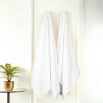 Superior Belmont Zero Twist Cotton Medium Weight Bath Sheets, Set of 2