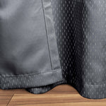 Modern Shimmer Washable Room Darkening Blackout Curtains, Set of 2