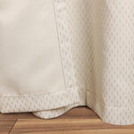 Modern Shimmer Washable Room Darkening Blackout Curtains, Set of 2