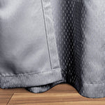 Modern Shimmer Washable Room Darkening Blackout Curtains, Set of 2