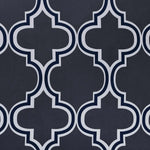 Bohemian Trellis Printed Eclectic Blackout Grommet Curtain Panel Set