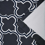 Bohemian Trellis Printed Eclectic Blackout Grommet Curtain Panel Set