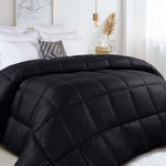 Superior Microfiber Down Alternative Medium Weight Striped Comforter