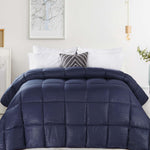 Superior Microfiber Down Alternative Medium Weight Striped Comforter