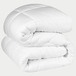 Superior Microfiber Down Alternative Medium Weight Striped Comforter