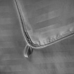 Superior Microfiber Down Alternative Medium Weight Striped Comforter