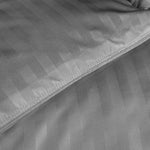 Superior Microfiber Down Alternative Medium Weight Striped Comforter