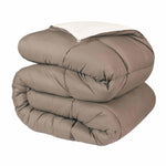 Brushed Microfiber Down Alternative Comforter Reversible