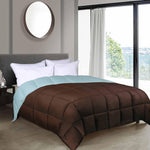 Brushed Microfiber Down Alternative Comforter Reversible
