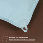 Brushed Microfiber Down Alternative Comforter Reversible