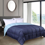 Brushed Microfiber Down Alternative Comforter Reversible