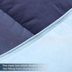 Brushed Microfiber Down Alternative Comforter Reversible