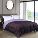 Brushed Microfiber Down Alternative Comforter Reversible