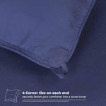 Brushed Microfiber Down Alternative Comforter Reversible