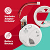 BRK SC7010B-12 Hardwired Smoke and Carbon Monoxide (CO) Detector with Battery Backup, 12-Pack