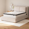 Queen Size Chime 12 Inch Medium Firm Hybrid Mattress with Cooling Gel Memory Foam