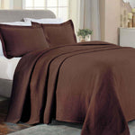 Lightweight Cotton Bedspread Sets 3-Piece Celtic Circle Jacquard Matelassé