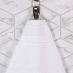 Chevron Zero Twist Solid Jacquard Cotton Bath Sheet Set of 2