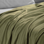 100% Cotton Woven Blanket – Clara Jacquard - All-Season Comfort