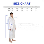 Superior Classic Men's Bath Robe Turkish Cotton Bathrobe with Adjustable Belt